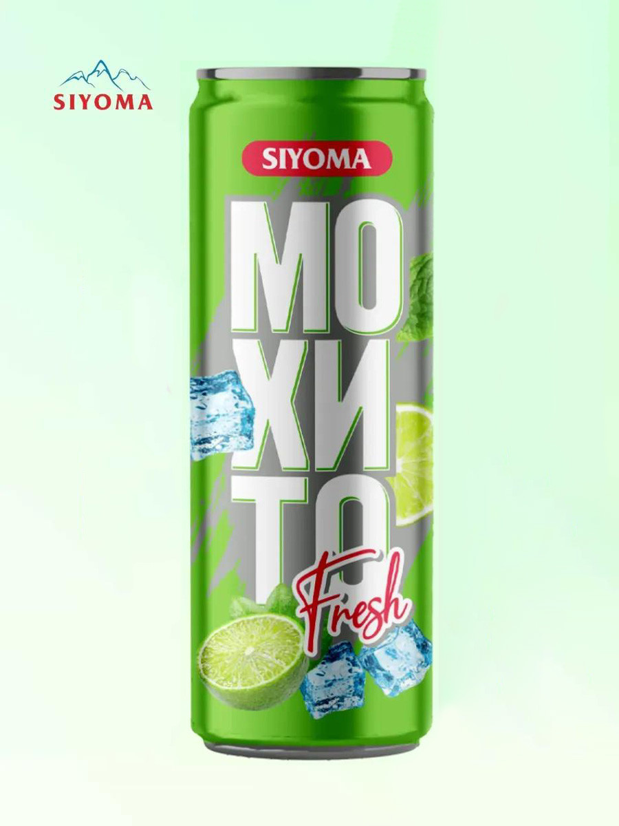 Напиток безалкогольный Siyoma Мохито Fresh ж/б 0,33 л