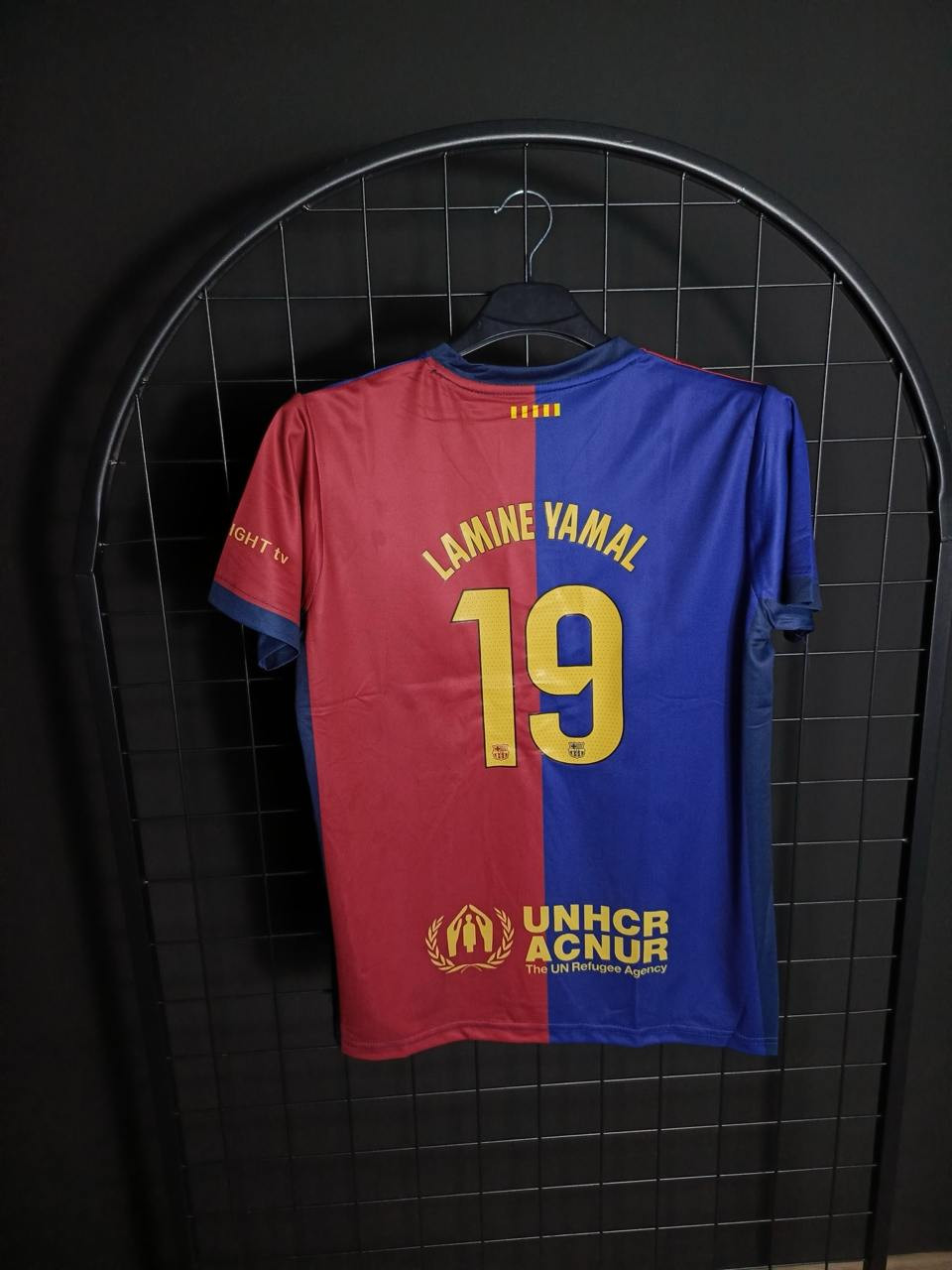 Детская футбольная форма Барселона Ламин Ямаль №19
