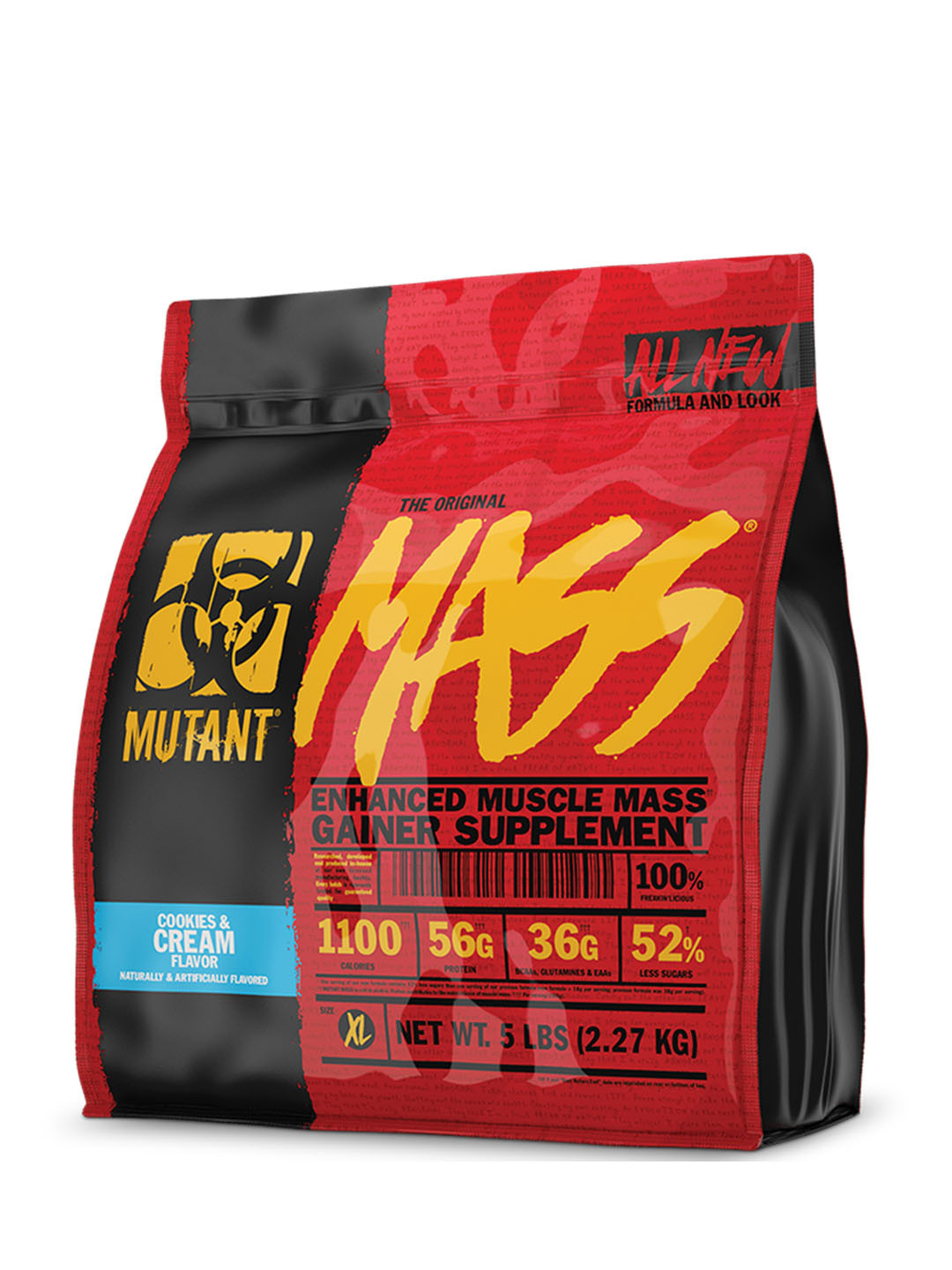 Гейнер Mutant Mass, 2270 г, cookies & cream