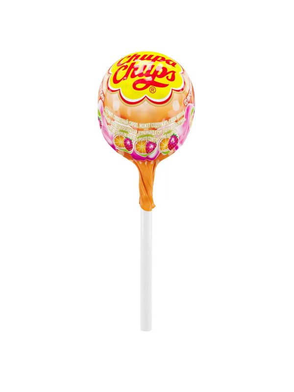 Карамель "Chupa Chups х Fruitella" со вкусом Апельсина, 18 гр